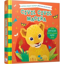 İndigo Çocuk Cıvıl Cıvıl Macera Açtıkça Uzayan Göbek Üstü Etkinlik Kitabı (Ciltli)