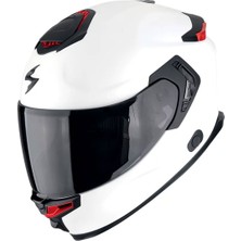 Scorpion Apex GT-SP Air Carbon Kapalı Motosiklet Kaskı Mat Inci Beyazı