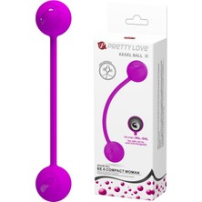 Marsilyan Çift Toplu Silikon Kegel Topu – Kegel Ball Iıı (Mor)