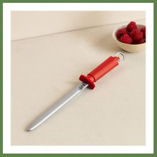Bezos 10'' Oval Yassı Masat - Plastik Saplı Metal Asma Halkalı HB006