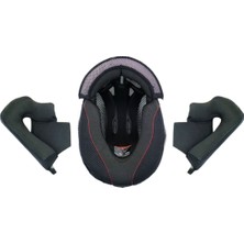 Sena Outrush Kask Için Yanak Pedi Seti Siyah