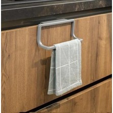 Towel Hanger Dolap Kapağına Asılabilen Havluluk, Havlu Askısı Grı