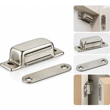 FREKANS Mıknatıslı Çıt Çıt Metal Paslanmaz 5 cm Mıknatıslı
