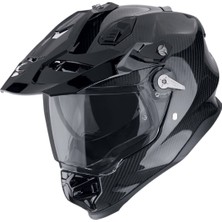 Scorpion ADF-9000 Air Carbon Kapalı Motosiklet Kaskı Siyah