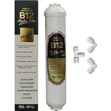 Aqua Bella Su Arıtma Cihazı Alkali B12 Filtre Ph 8+ (Tüm Cihazlarla Uyumludur)