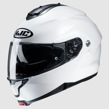 Hjc C91N Kask -Inci Beyazı
