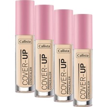 Cover Up Concealer 10 Light Sand Göz Altı Kapatıcısı 4 Paketi