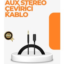 Hace Bazaar Lightning Girişli Cihazlar Için 3.5mm Aux Ses Kablo Dönüştürücü 1m