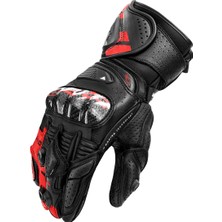 Shıma RS-3 Korumalı Motosiklet Eldiveni Kırmızı