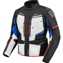 Shima Dune Korumalı Motosiklet Montu Mavi