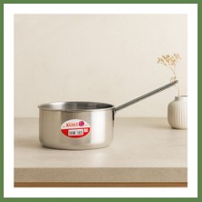 Bezos 12 cm Çelik Sos Tava Tel Kulplu HB006