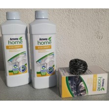 Tr Home Dish Drops Konsantre Sıvı Bulaşık Deterjanı, 2 Adet + Bulaşık Teli Hediye