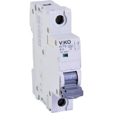 Tr 6VTB-1B10 Otomatik Sigorta 6ka B Tipi 1 Kutup 10A