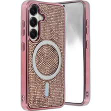 Raftan Topla Joko Samsung Galaxy S25 Helen Magsafe Kapak - Pembe