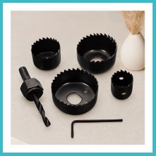 Defne Store Buat Delik Açma Seti 6'lı 32-38-44-54 mm 3/8'' Hex Dfnbez