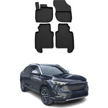 Tr Honda Hr-V 3 - Hybrid 2021-2026 Uyumlu 4d Havuzlu Paspas Siyah 5 Parça