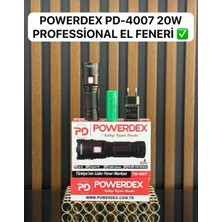 Tr PD-4007 Profesyonel Şarjlı 20W 1200 Lümen El Feneri