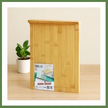 Bezos Bambu Kesme Tahtası 25X35 cm (Kanallı, Kenar Destekli) HB006