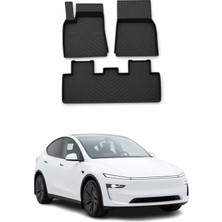 Tr Tesla Model Y Facelift 2025-2026 Uyumlu 4d Havuzlu Paspas 3 Parça