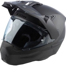 Klim X1 Alpha Matt Carbon Korumalı Adv Motosiklet Kaskı Mat Siyah