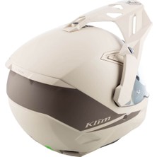 Klim X1 Alpha Carbon Korumalı Adv Motosiklet Kaskı Krem  Kahverengi