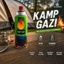 Tr 1 Adet Kamp Gazı Gaz Tüpü Portatif Ocak Kartuşu Tek Kullanımlık Pürmüz 400 ml 227 gr
