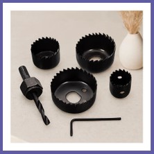 Nida Buat Delik Açma Seti 6'lı 32-38-44-54 mm 3/8'' Hex Nıda