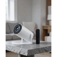 Nemere 4K Uyumlu Full Hd Projeksiyon Cihazı 130 Inç Xuczzzayaklıprojeksiyon
