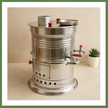 Bezos 10 L Piknik Semaveri Çift Musluk HB006