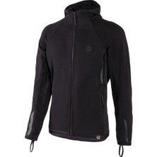 Knox Shield Hoody (Aaa) Korumalı Kapüşonlu Motosiklet Montu Siyah