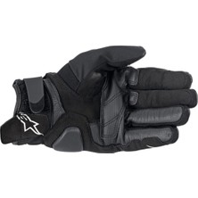 Alpinestars SMX-1 DryStar Korumalı Motosiklet Eldiveni Siyah  Beyaz