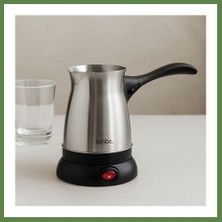 Bezos Elektrikli Cezve Türk Kahvesi 500 ml 6 Fincan Çelik HB006