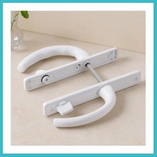 Defne Store Pvc Kilitli Banyo/wc Kapı Kolu Beyaz Dfnbez