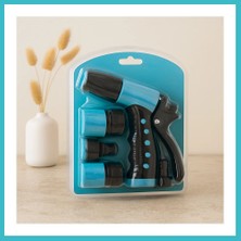 Defne Store 5-In-1 Sulama Tabancası Seti (1 Tabanca + 4 Bağlantı Aparatı) Dfnbez