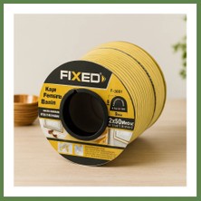 Bezos Kapı Pencere D-Profil Fitil 9x6 mm Kahverengi 100 M HB006