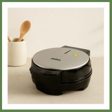 Bezos Waffle Makinesi (4'lü, Yapışmaz Döküm, Paslanmaz Üst) HB006