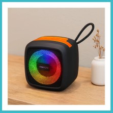 Defne Store Kablosuz Taşınabilir Bluetooth Hoparlör (Işıklı, Usb/tf, 1200MAH) Dfnbez