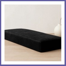 Nida Paça Lastik Siyah 2,5 cm x 10 M Nıda