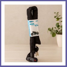 Nida 150 cm Zincirli Anahtarlı Motor & Bisiklet Kilidi (Bez Kılıflı) Nıda