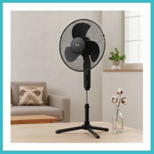 Defne Store 16\" (41 Cm) Teleskopik Katlanır Ayaklı Vantilatör - Metal Kafes, 3 Kademe Dfnbez