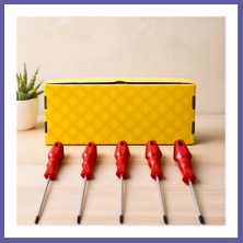 Nida 5 Parça Torx (Tork) Tornavida Seti Nıda