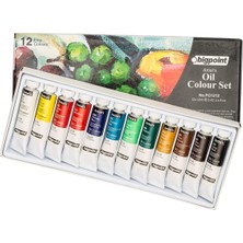 Bigpoint BPPO-1212 Yağlı Boya Seti 12 ml Tüp x 12 Renk