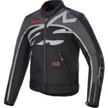 Alpinestars Axton Korumalı Motosiklet Montu Siyah  Antrasit