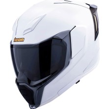Icon Ultraflite Rizz Rizz 3 Mıps Kapalı Motosiklet Kaskı Beyaz