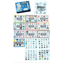 Okuling Bingo - İngilizce Tombala -İlkokul 2. Sınıf 1.dönem Konuları