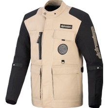 Alpinestars Dice Korumalı Motosiklet Montu Açık Gri