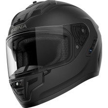 Sena Phantom Anc Interkomlu Motosiklet Kask Mat Siyah