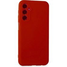 Samsung Galaxy M34 5g Kılıf First Silikon - Kırmızı