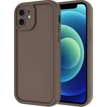Apple iPhone 11 Kılıf Viera Silikon - Kahverengi