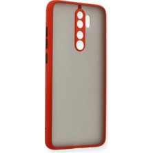 Xiaomi Redmi Note 8 Pro Kılıf Montreal Silikon Kapak - Kırmızı